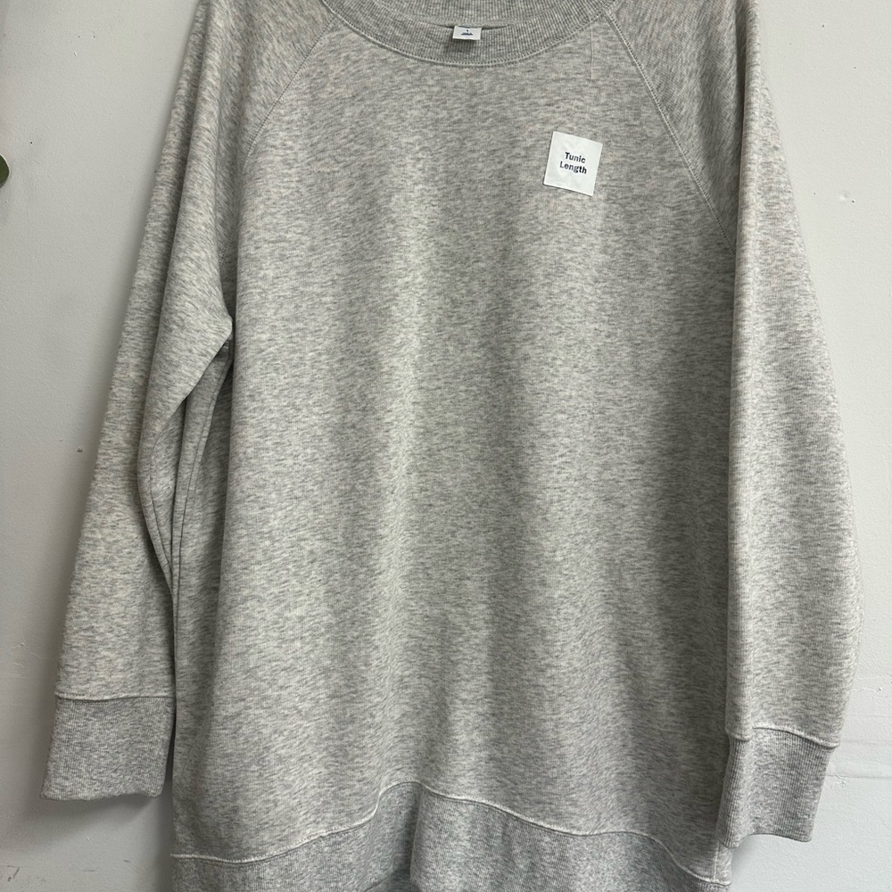 Old Navy Light Gray Women's Sweatshirt